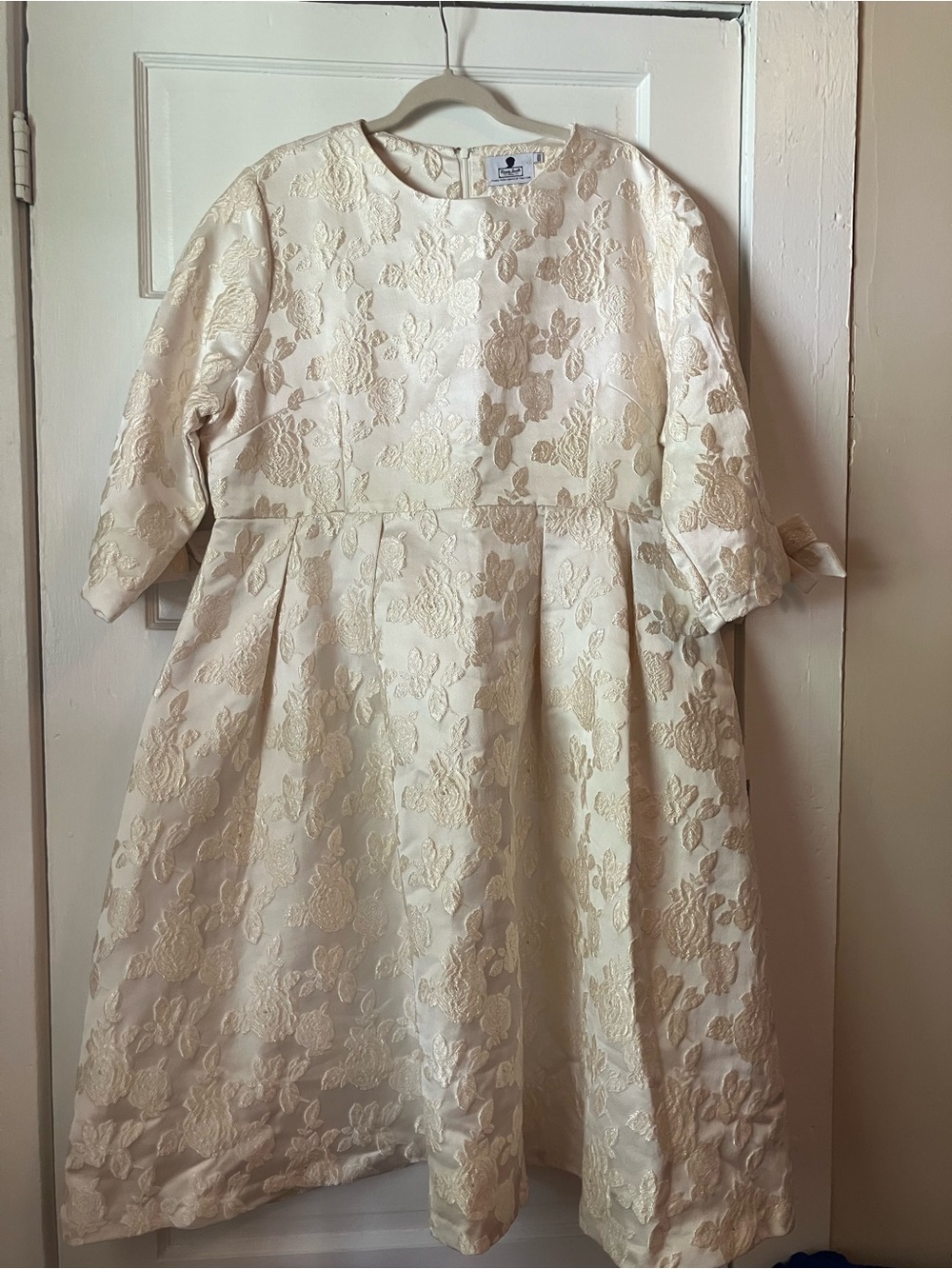 Dainty Jewells Ivory Floral Dress